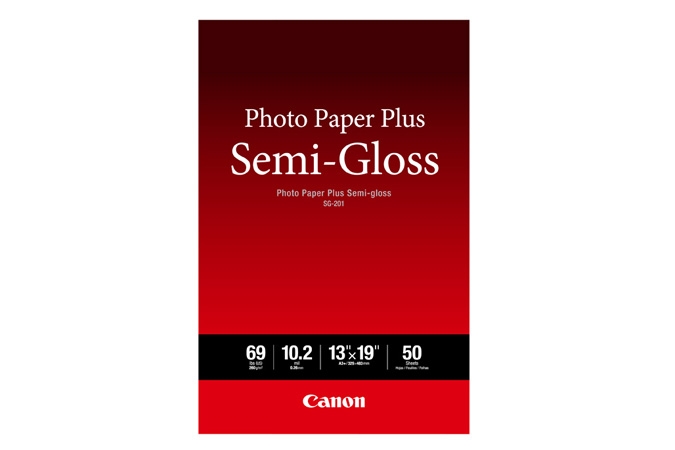 CANON Photo Paper Plus Semi gloss 13"x19" 50 sheets