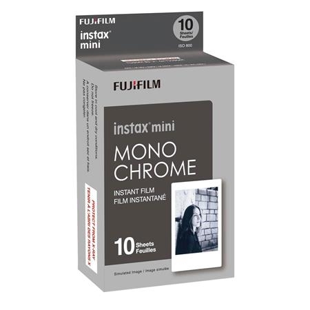 Dronken worden synoniemenlijst Tot ziens Dodd Camera - Fuji Instax Mini Monochrome Film Single Pack 10 shots