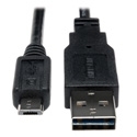 Tripp Lite UR050-006 USB 2.0 6-ft Reversible A Male to Micro B Male