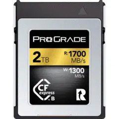 ProGrade Digital CFexpress 2.0 Type B Gold Memory Card - 2TB