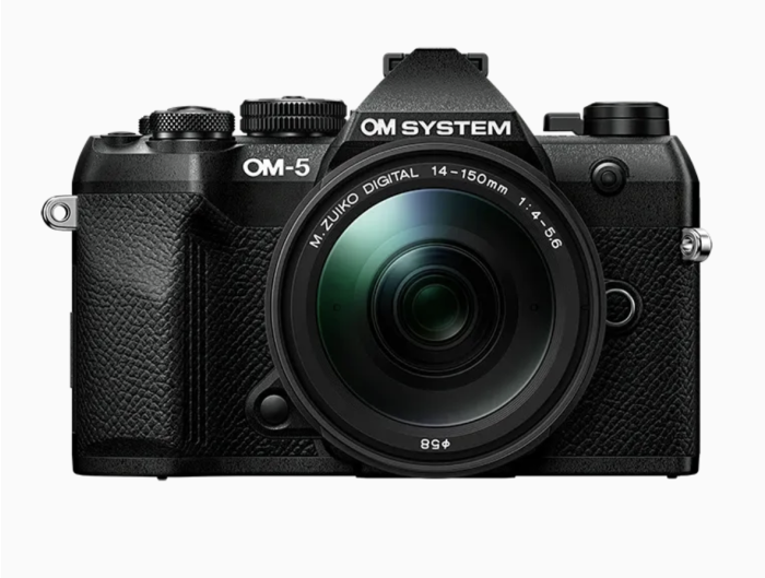 OM SYSTEM OM-5 Mark II Camera w/ 14-150mm f/4-5.6 III Lens (Black)
