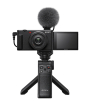 SONY ZV-1F Vlog Camera for Content Creators and Vloggers - Black