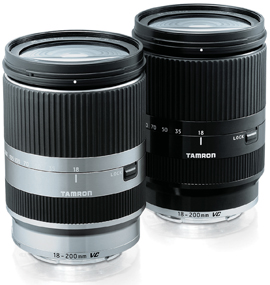 TAMRON 18-200mm f3.5-6.3 DiIII VC Black Lens for Sony E mount     NEX