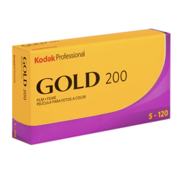 Eastman Kodak Gold 200 120 Film (5 Pack)