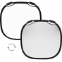 PROFOTO Collapsible Fabric Reflector Medium Silver/White 32"