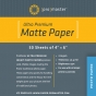 PhotoImage Matte Paper 4"x6" 50 Sheets