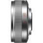 PANASONIC 20mm f1.7 ' pancake ' Lens Silver               micro 4/3