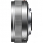 PANASONIC 20mm f1.7 ' pancake ' Lens Silver               micro 4/3