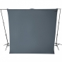 WESTCOTT Wrinkle-Resistant Backdrop Neutral Gray (9'x10')