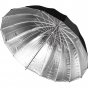 WESTCOTT Apollo Deep Umbrella Silver Bounce (43")