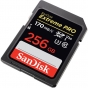 SANDISK 256gb Extreme Pro SDXC UHS1 170MB/s read; 90MB/s write Cl10 U3