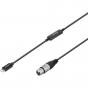 SARAMONIC XLR Femal Connector to Apple Certified Lightning Audio