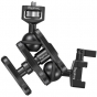 SMALLRIG Articulating Arm with Screw Ballhead and NATO Clamp
