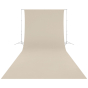 WESTCOTT Wrinkle-Resistant Backdrop - Buttermilk White (9' x 20')