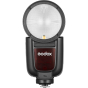 Godox V1Pro Round Head Camera Flash for Nikon (Red Ring)
