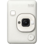 FUJIFILM INSTAX MINI LIPLAY Hybrid Instant Camera - Misty White