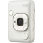 FUJIFILM INSTAX MINI LIPLAY Hybrid Instant Camera - Misty White