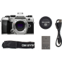 OM SYSTEM OM-5 Mark II Camera w/ 12-45mm f/4 PRO Lens (Silver)