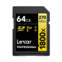 LEXAR SDHC/SDXC 1800x USH-II (64GB)