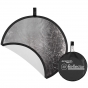 WESTCOTT Collapsible 2-in-1 Silver/White Reflector (30")