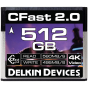 DELKIN CFast 2.0 Cinema Memory Card - 512GB