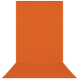 WESTCOTT X-Drop Wrinkle-Resistant Backdrop - Tiger Orange (5' x 12')