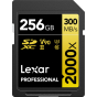 LEXAR PRO 2000X UHS-II SDHC/SDXC Memory Card - 256GB