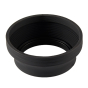 ProMaster 72mm Rubber Lens Hood Metal Ring
