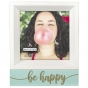 MALDEN Four Squared 4"x4" Frame "Be Happy"