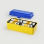 RETO Kodak Film Case - 120/135 Steel Film Case,BlueLid,YellowBody
