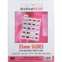 CLEARFILE Slide Pages 100 pack Holds 20 35mm slides  top load