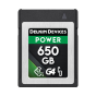DELKIN POWER G4 CFexpress Type B Memory Card - 650GB 1780/1700 (R/W)
