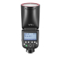 Godox V1Pro Round Head Camera Flash for Sony (Red Ring)