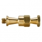 KUPO Hex stud 3/8-16 brass for double convi clamp     KG002512