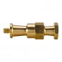 KUPO Hex stud 1/4-20 brass for double convi clamp     KG002612