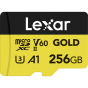 LEXAR Professional GOLD microSDXC Memory Card - 256GB