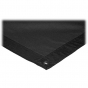 MATTHEWS 12'x12' Solid Black Overhead Fabric