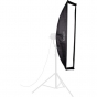 NANLITE Stripbank Softbox with Bowens Mount 12x55in