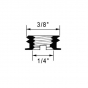SMALLRIG Thread Adapter w/ 1/4" to 3/8" Thread (10 pcs) SR_856