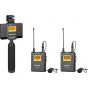 SARAMONIC UHF Wireless Lav Mic System & 2-CH Mixer Kit Smartphone