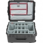SKB 3i-2217-10PL Case w/ Think Tank Dividers and Lid Organizer (wheels)