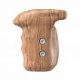 SMALLRIG Left Side Wooden Grip with Arri Rosette SR_1891B