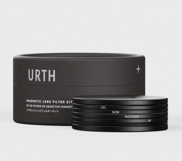 Urth 72mm Magnetic Lens Essentials Filter Kit (UV, CPL, ND8, ND1000)