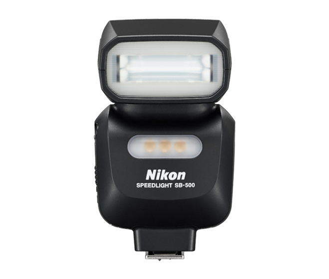 NIKON SB500 Speedlight w/ Video LED Video