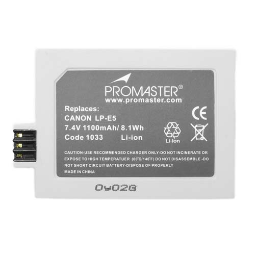 ProMaster LPE5 Battery       Canon