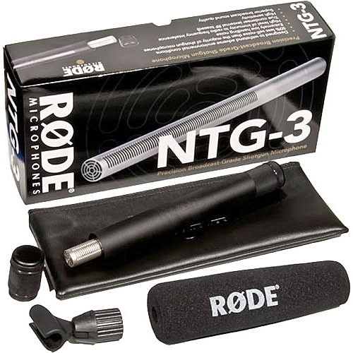 RODE NTG3 Broadcast Grade Shotgun mic