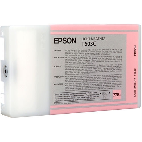 EPSON Light Magenta Ink 220ml T603C00 / T563600