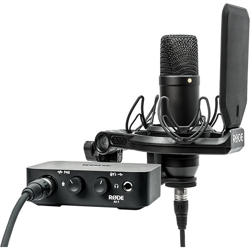 menu Wiskundig Vergelding Dodd Camera - RODE Complete Studio Kit with AI-1 Audio Interface, NT1  Microphone