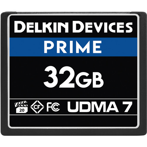 DELKIN PRIME CF UDMA 7 Memory Card - 32GB