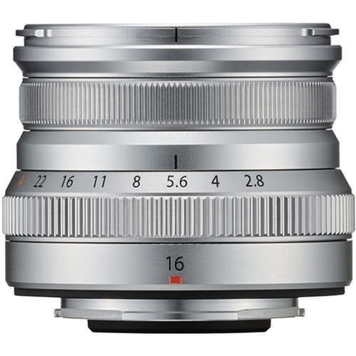 Fuji 16mm XF f/2.8 R WR X-Mount Lens   SILVER
